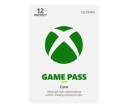 Klucz Xbox Game Pass Essential (Core) 12 mies. | WERSJA CYFROWA | E-MAIL