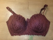 Intimissimi bordowy biustonosz nowy z metką 80D 