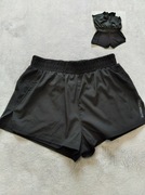 Spodenki biegowe z getrami 2w1 Shein roz. M 38