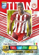 Pape Abou Cisse 277 Titan Karta PANINI FIFA 365 2023