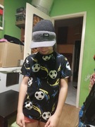 Czapka zimowa męska z nausznikami. 