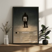 Plakat Vultures Kanye West A3 w RAMCE