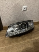 Oryginalny reflektor lewy przód przedni Audi a6 c6 lift Hella 4F0941003
