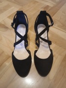 Sergio Leone czółenka damskie słupek rozmiar 36