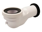 Kolano do Wc z przesunięciem, odgięte Fi 110 mm
