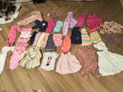 Paczka ubrań dla dziewczynki, rozmiar 3-6 , 68 cm