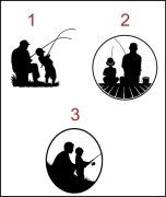 Naklejka na auto karp ryba wędkarz