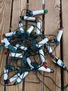 Lampki choinkowe prl 