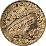 2 zl ropucha paskowka1998 rok + kapsel