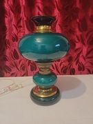 Stara lampa nocna szklana 