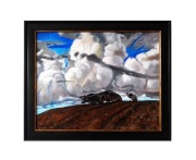 Ferdynand Ruszczyc, "Ziemia", ręcznie malowana kopia obrazu, olej, płótno