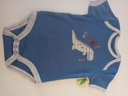 Body dziecięce z krótkim rękawem 68 cm 