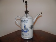 Emaliowana bańka na naftę / lampa naftowa