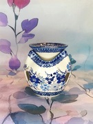 Kominek zapachowy ceramika Bolesławiec pachnidło lampion Bolesławiec