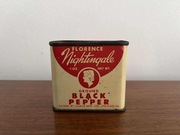 Metalowa pieprzniczka. Lata 40-te XX wieku. USA