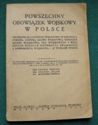 Powszechny obowiązek wojskowy w Polsce 1930 