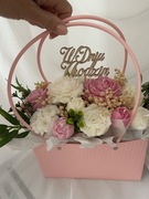 bukiet ze świec sojowych. flower box