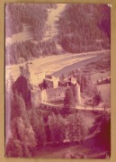 Niedzica zamek z lotu ptaka