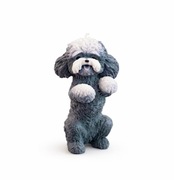 Świeca z wosku sojowego pudel pudelek