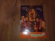 Simplus 2001 ulotka sieć komórkowa telefonia telefon komórkowy