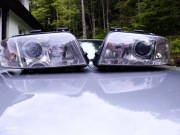 Lampy Hella Audi A6C5 h7  folia PPF