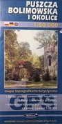 Puszcza Bolimowska i okolice: stara mapa topograficzno-turystyczna 