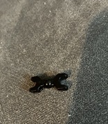 1x [Used] LEGO 90622 Black Hero Factory Arm with Ball Sockets