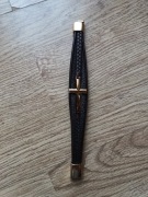 Bransoleta skórzana męska