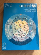 Puzzle Unicef nowe nieużywane