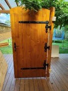 Drzwi półłukowe łukowe 5cm na wymiar piwniczki drewniane