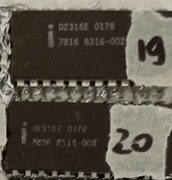 Układ scalony Intel D2316E 0178 zestaw 2szt.