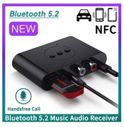 Odbiornik AUDIO Adapter Bluetooth 5,2 NFC USB UDisc RCA 3,5AUX Car Audio