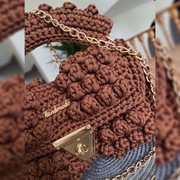 Torebka popcorn wykonana ręcznie