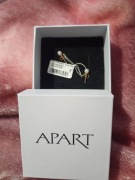 Kolczyki złote Apart perełki 