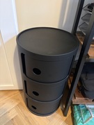 Stolik Kartell Componibili 3 Czarny mat