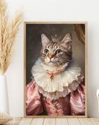 Plakat kotek renesans 