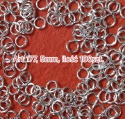 Akcesoria pierścień łączący do tworzenia biżuterii Art 177 rozm. 5 mm 