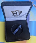 Pudełko Etui na półuncjową srebrną monetę NB Ukrainy