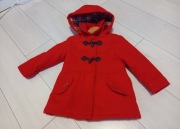 jesienno wiosenny płaszczyk dziewczęcy