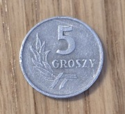 5 groszy 1963 rok. Stan jak na zdjęciu.