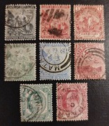 Kol.ang. CAPE OF GOOD HOPE: 1884/1904r. Mi 31;32;41;43;45;51;53;54.kas.