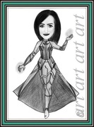 Karykatura ze zdjecia na prezent