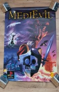 Plakat promocyjny z gry Medievil PSX Playstation One 84x59cm