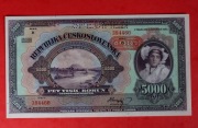 Banknot PROTEKTORAT - P-16 5000 Koron (1943) UNC (specimen)