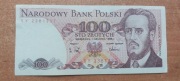 Banknot 100 zł z 1988r, Seria SY Stan!!!