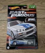Hot Wheels Nissan Skyline GT-R (BNR34) Fast&Furious 