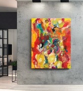 Obraz olejny "A. Vivaldi- jesień" 80x100 cm