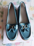 Mokasyny niebieskie. nr 36