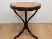 Stolik okrągły chippendale plecionka wiedeńska