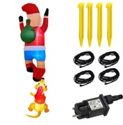 Mikołaj pompowany 180cm!